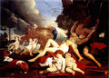 Nicolas Poussin venus and adonis Art A4 Photo Print