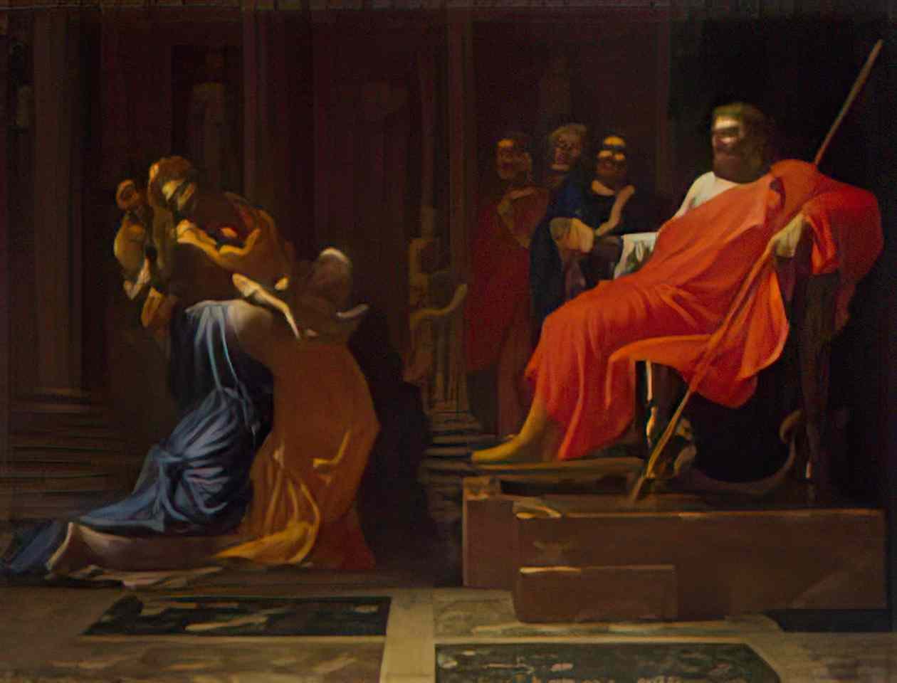 Nicolas Poussin woa image 1 Art A4 Photo Print