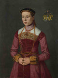 Nicolas de Neufchatel Portrait of a Young Lady A4 Photo Print