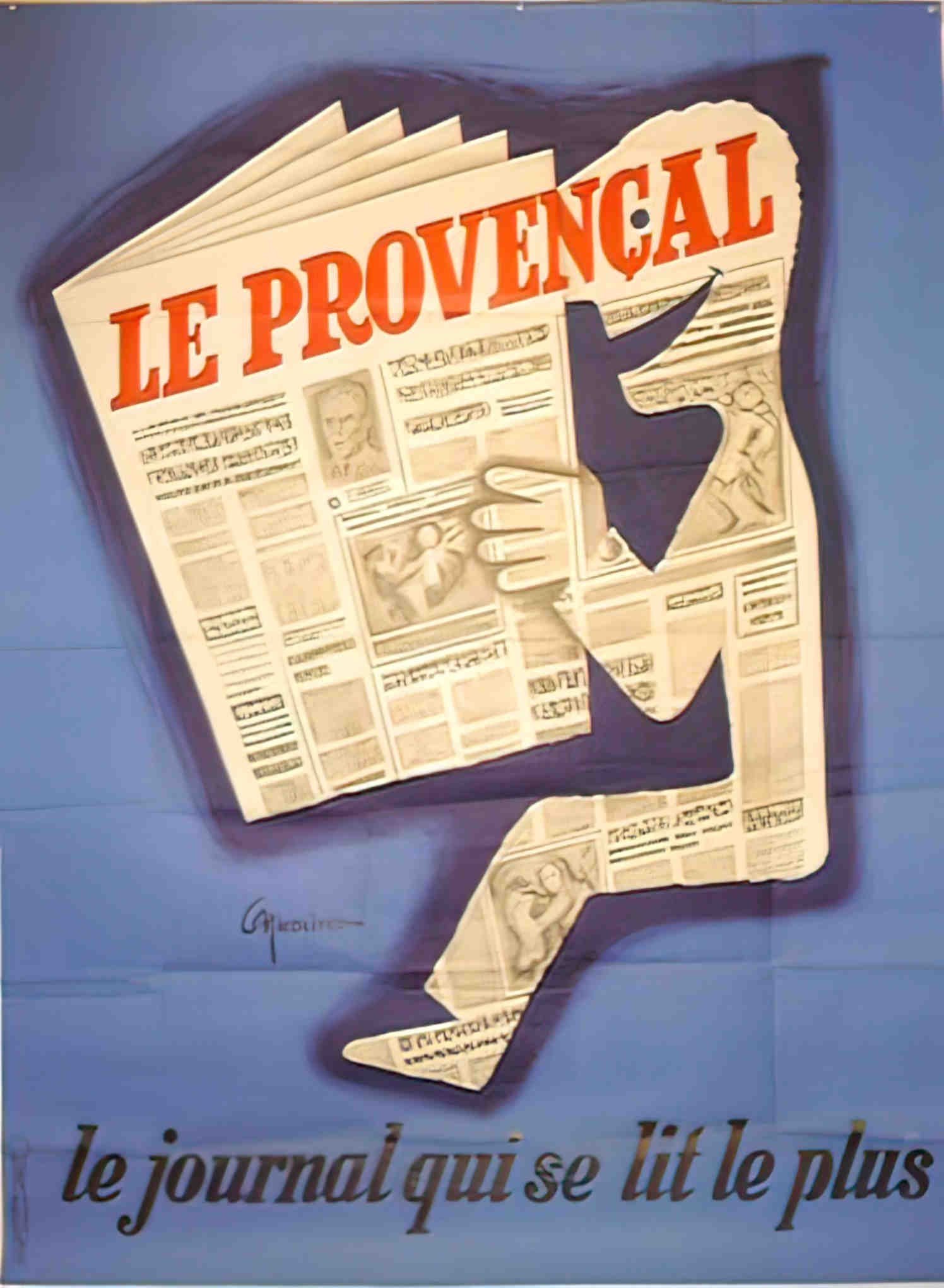 NicolitchProvencal Advert A4 Photo Print
