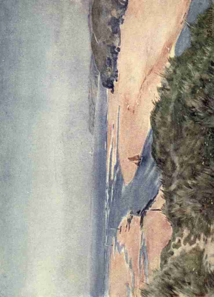 Nicolls George F 1885 1937 Cornwall 1915 From Lelant to Godrevy A4 Photo Print