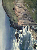 Nicolls George F 1885 1937 Cornwall 1915 Lands End A4 Photo Print
