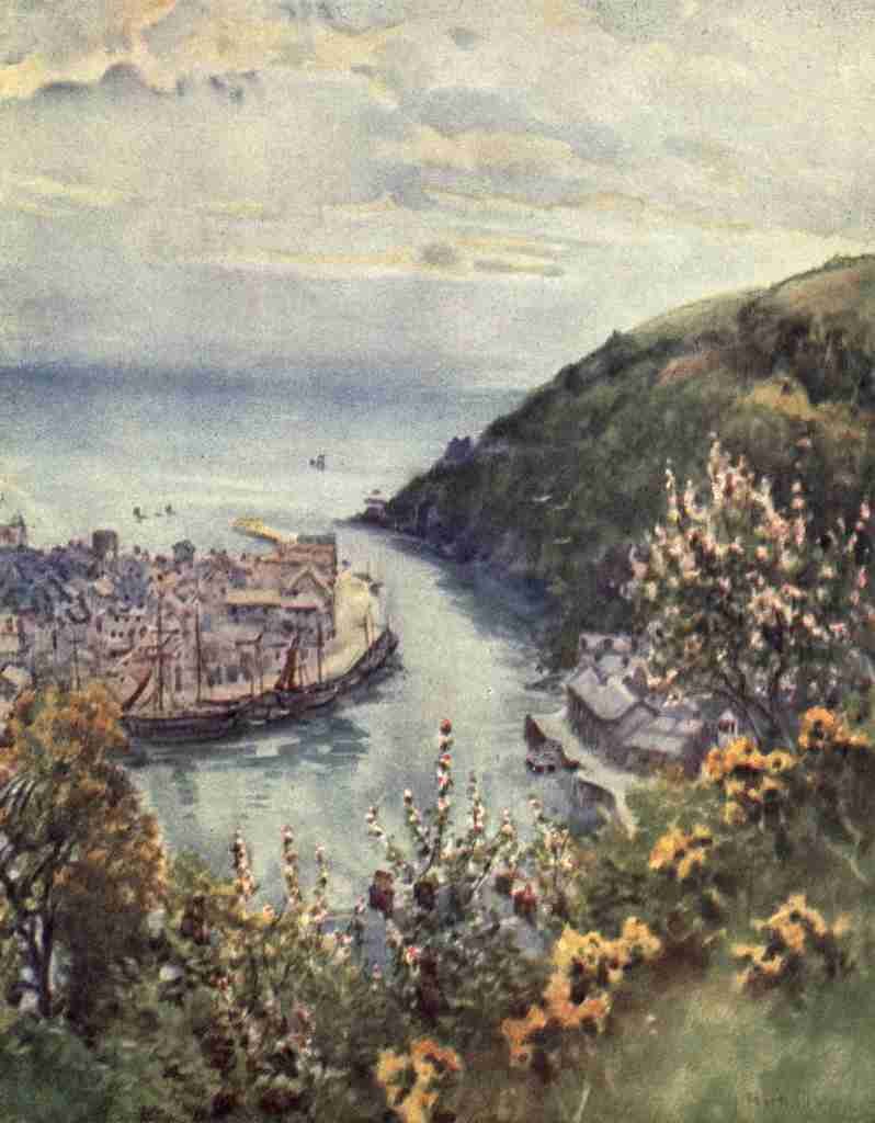 Nicolls George F 1885 1937 Cornwall 1915 Looe A4 Photo Print