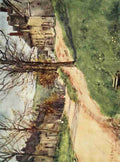Nicolls George F 1885 1937 Cotswolds 1920 Burford A4 Photo Print