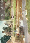 Nicolls George F 1885 1937 Cotswolds 1920 Lower Slaughter A4 Photo Print
