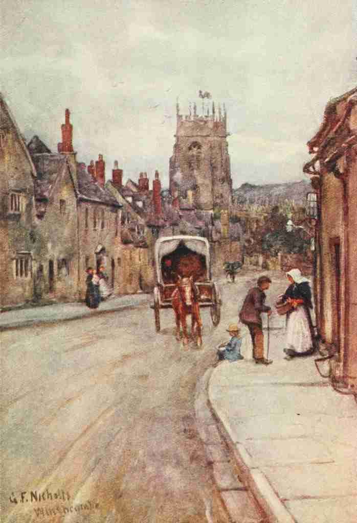 Nicolls George F 1885 1937 Cotswolds 1920 Winchcombe A4 Photo Print