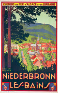 NiederbronnA Advert A4 Photo Print