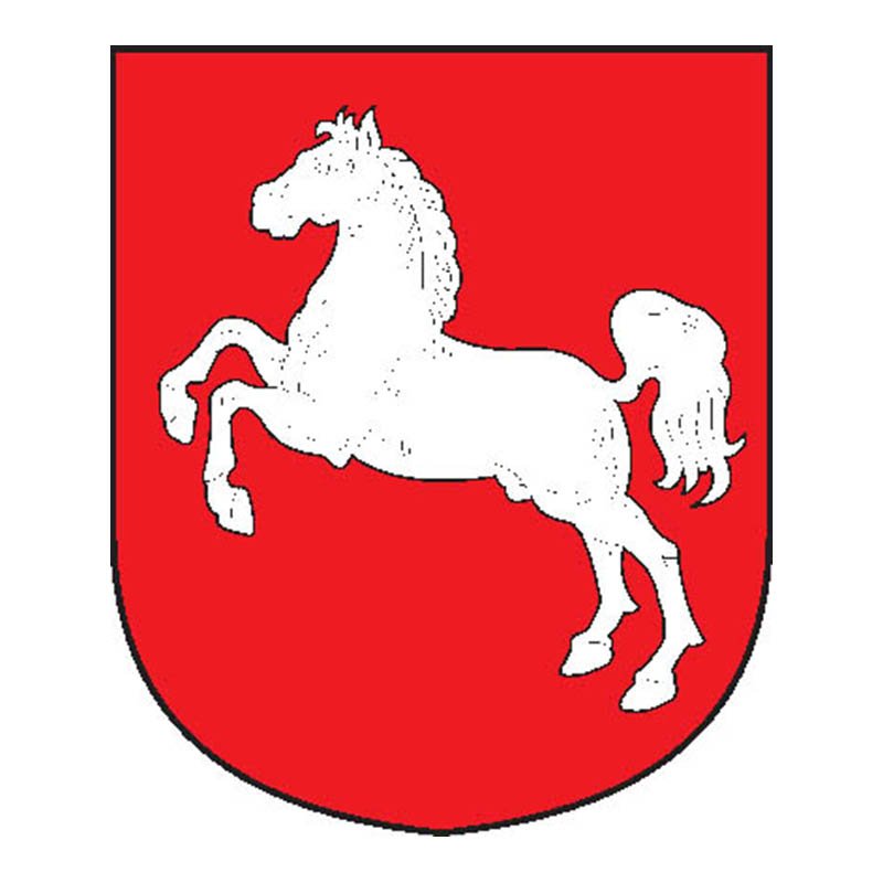 Niedersachsen Coat Of Arms N1190 A4 Photo Print