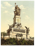 Niederwald Monument the Rhine Vintage A4 Photo Print