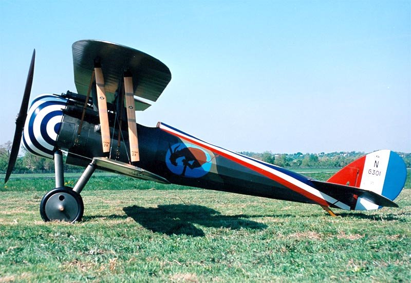 Nieuport 28 Biplane Fighter A4 Photo Print