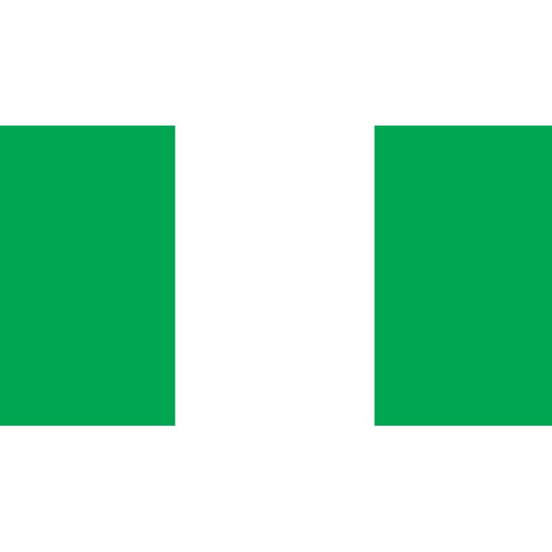 Nigeria Flag N1784 A4 Photo Print