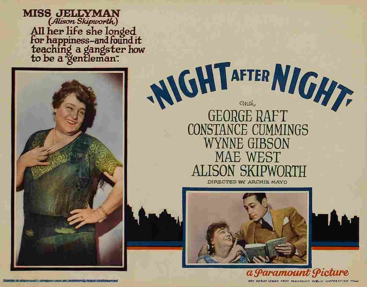 Night After Night 05  film star poster A4 Photo Print