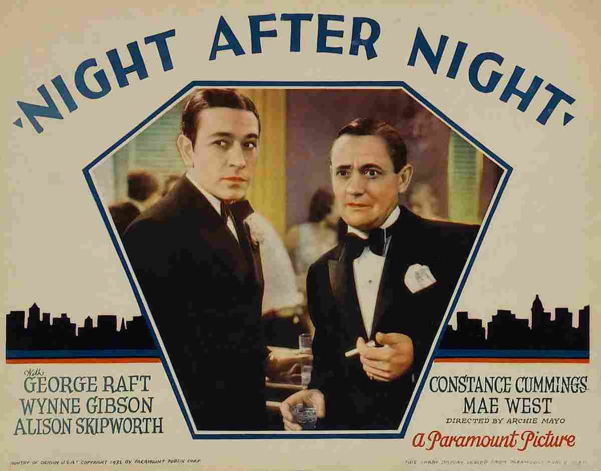 Night After Night 06  film star poster A4 Photo Print