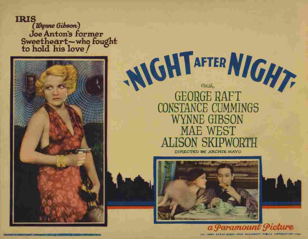 Night After Night 07  film star poster A4 Photo Print