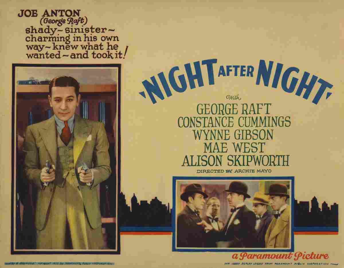 Night After Night 08  film star poster A4 Photo Print