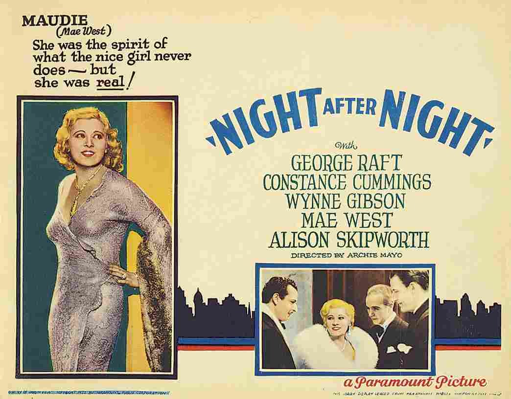 Night After Night 09  film star poster A4 Photo Print