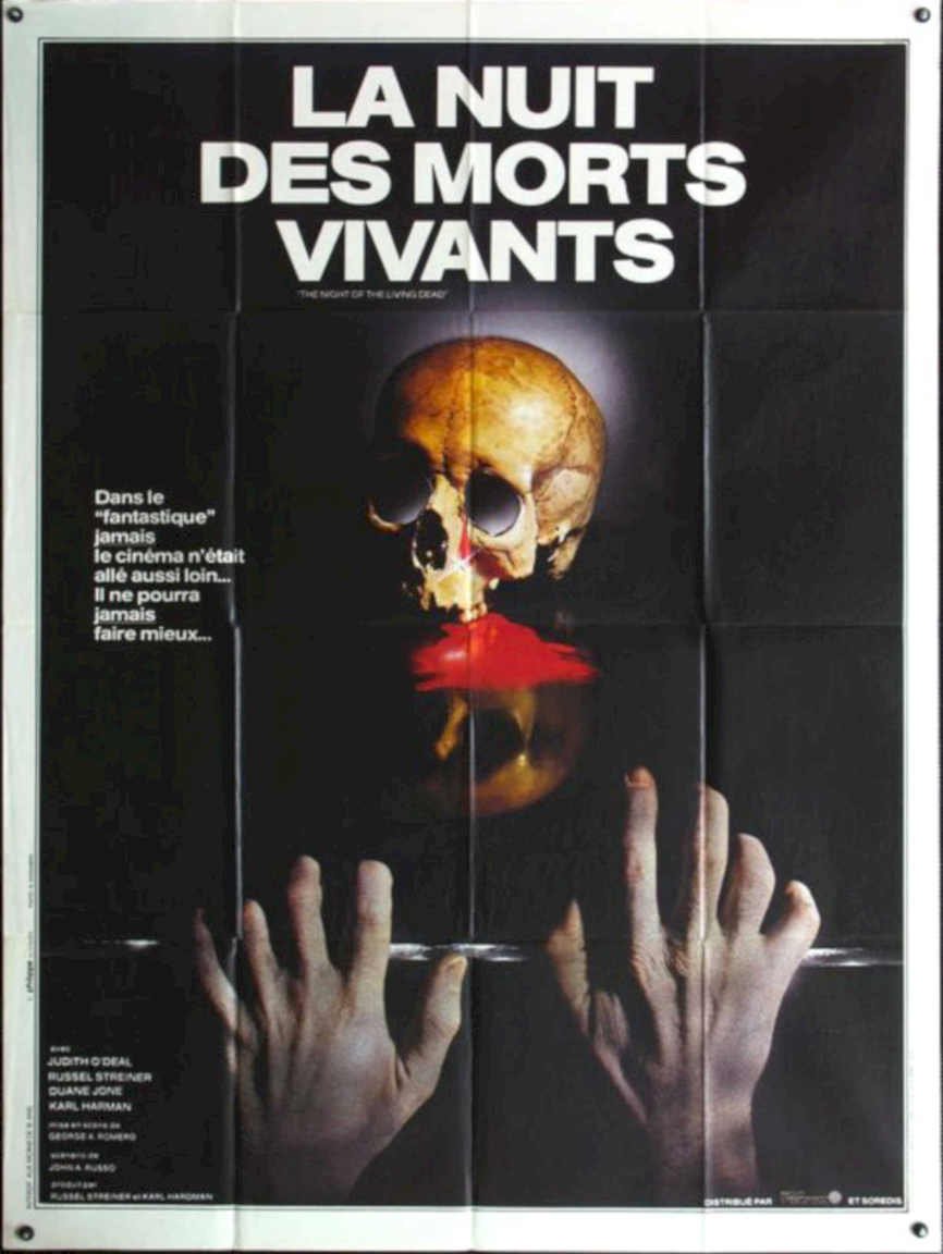 Night Dead Hands Vintage Retro Advert Poster A4 Photo Print