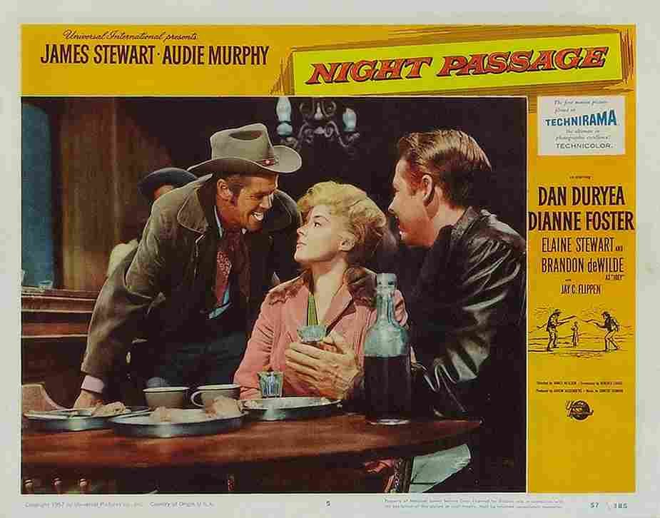 Night Passage 09  film star poster A4 Photo Print