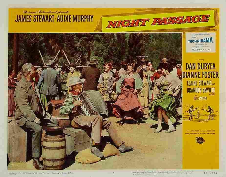 Night Passage 10  film star poster A4 Photo Print