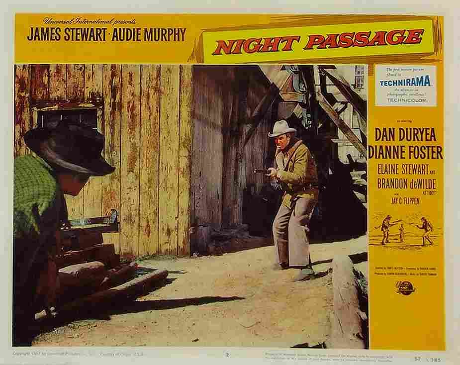 Night Passage 11  film star poster A4 Photo Print