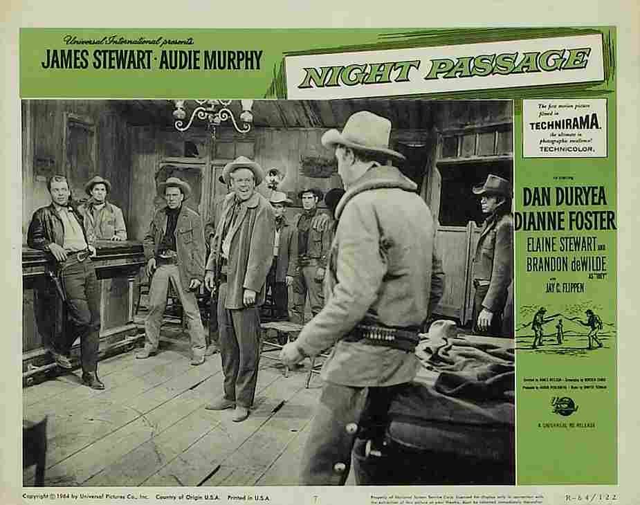 Night Passage 15  film star poster A4 Photo Print