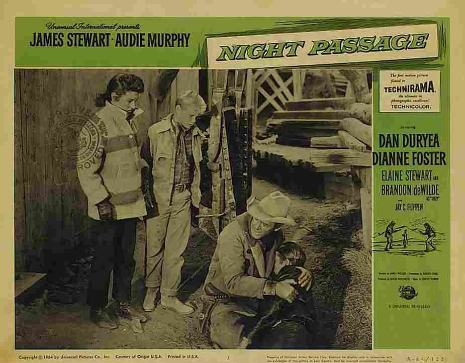 Night Passage 17  film star poster A4 Photo Print