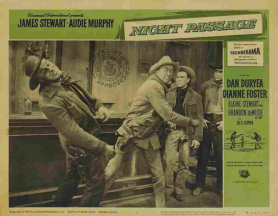 Night Passage 18  film star poster A4 Photo Print