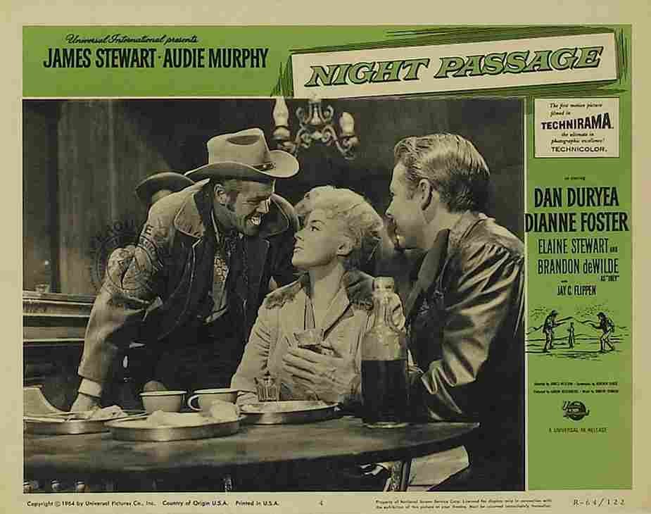 Night Passage 20  film star poster A4 Photo Print