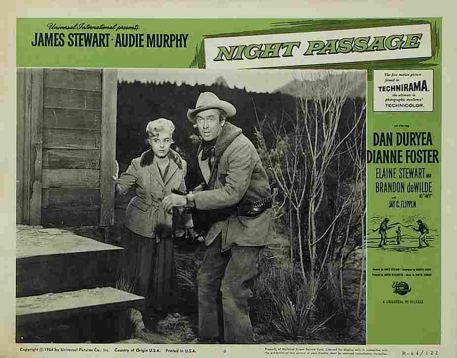Night Passage 22  film star poster A4 Photo Print