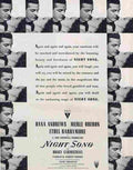 Night Song 03  film star poster A4 Photo Print