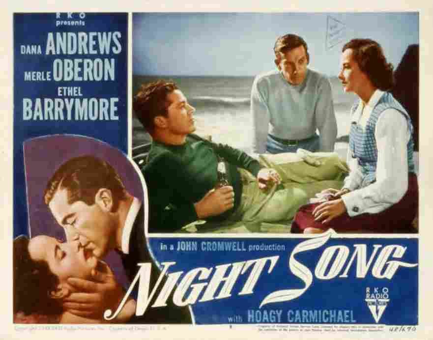 Night Song 07  film star poster A4 Photo Print