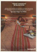 Night Stripes Bed Vintage Retro Advert Ads A4 Photo Print