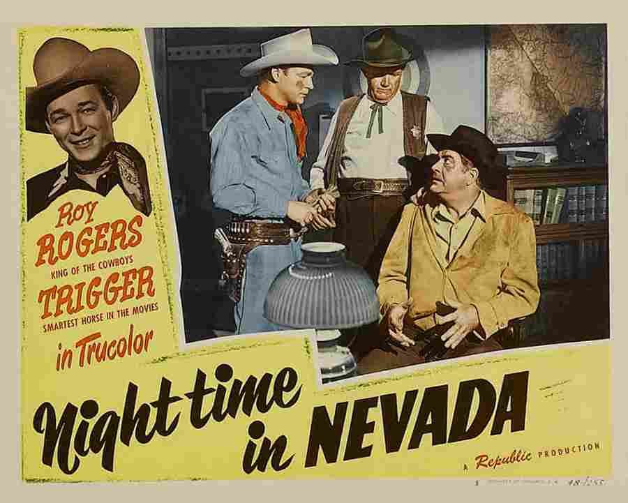 Night Time in Nevada 05  film star poster A4 Photo Print