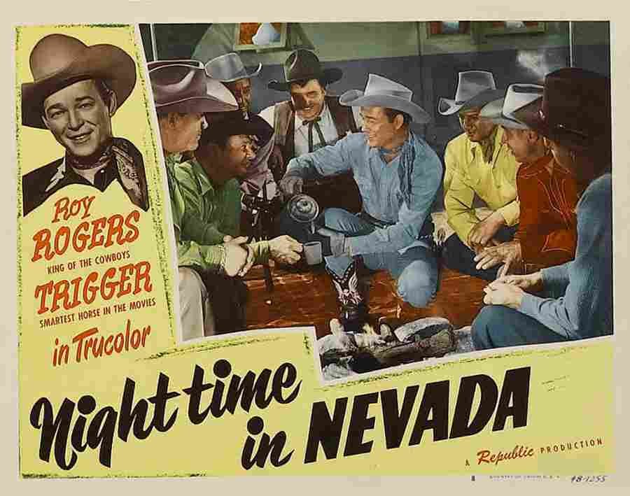 Night Time in Nevada 07  film star poster A4 Photo Print