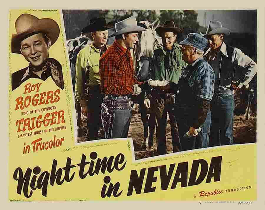 Night Time in Nevada 10  film star poster A4 Photo Print