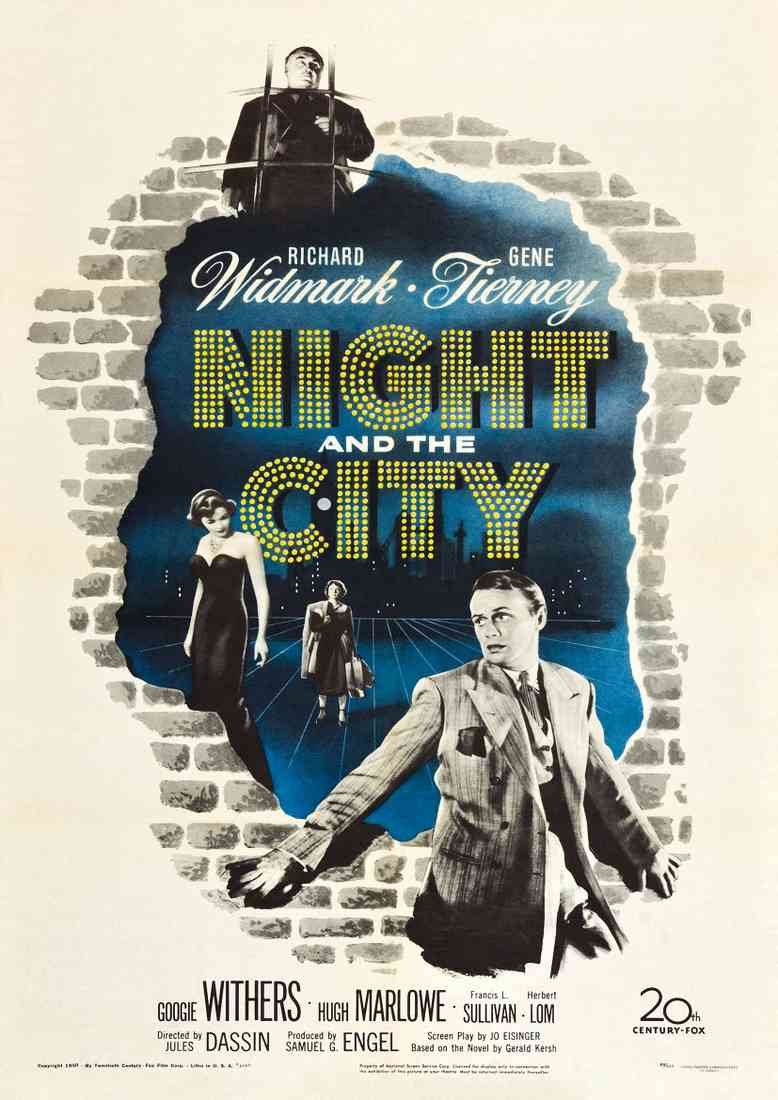 Night and the City 1950 01 Film A4 Photo Print