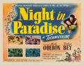 Night in Paradise 02  film star poster A4 Photo Print