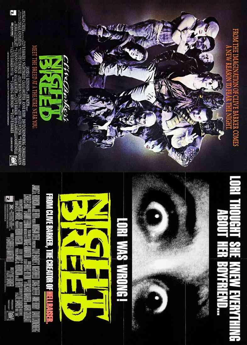 Nightbreed Poster 02 A4 Photo Print