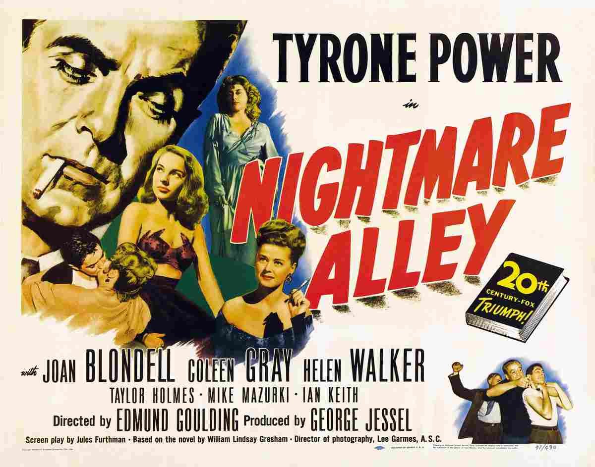 Nightmare Alley 01  film star poster A4 Photo Print