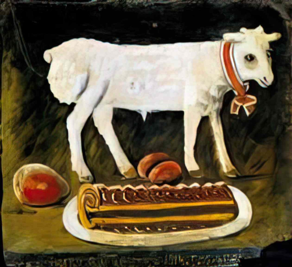 Niko Pirosmani a paschal lamb 1914(1) Art A4 Photo Print