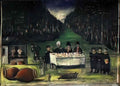 Niko Pirosmani autumn feast(1) Art A4 Photo Print