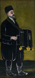 Niko Pirosmani barrel organist(1) Art A4 Photo Print