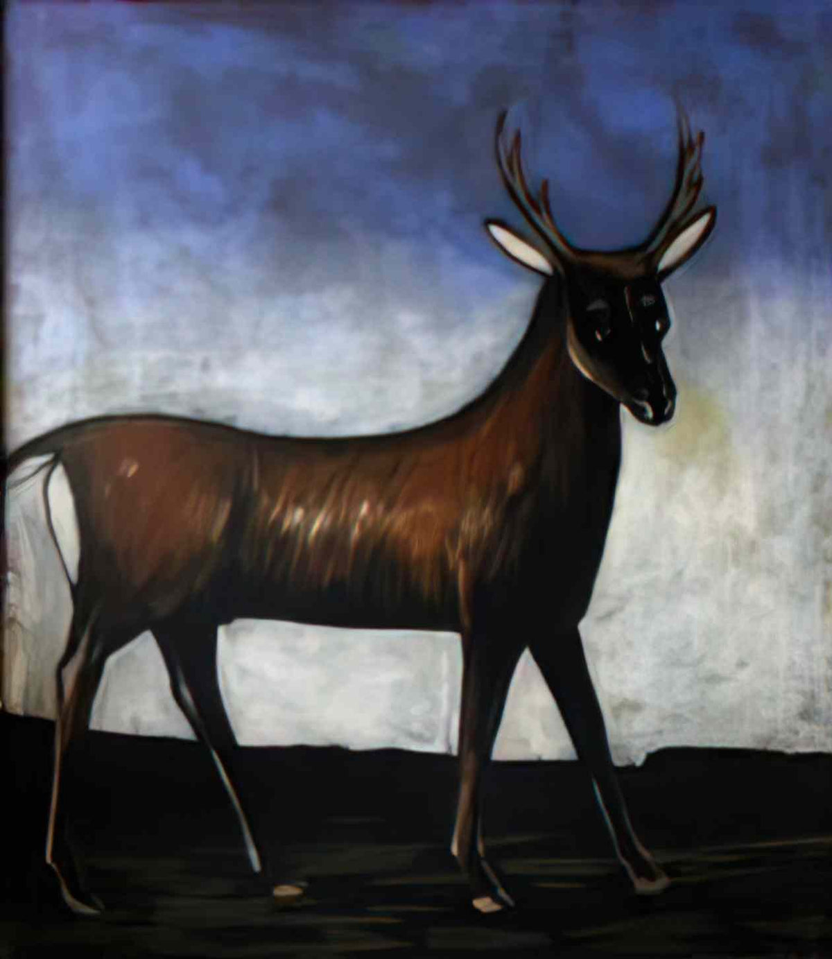Niko Pirosmani deer(1) Art A4 Photo Print