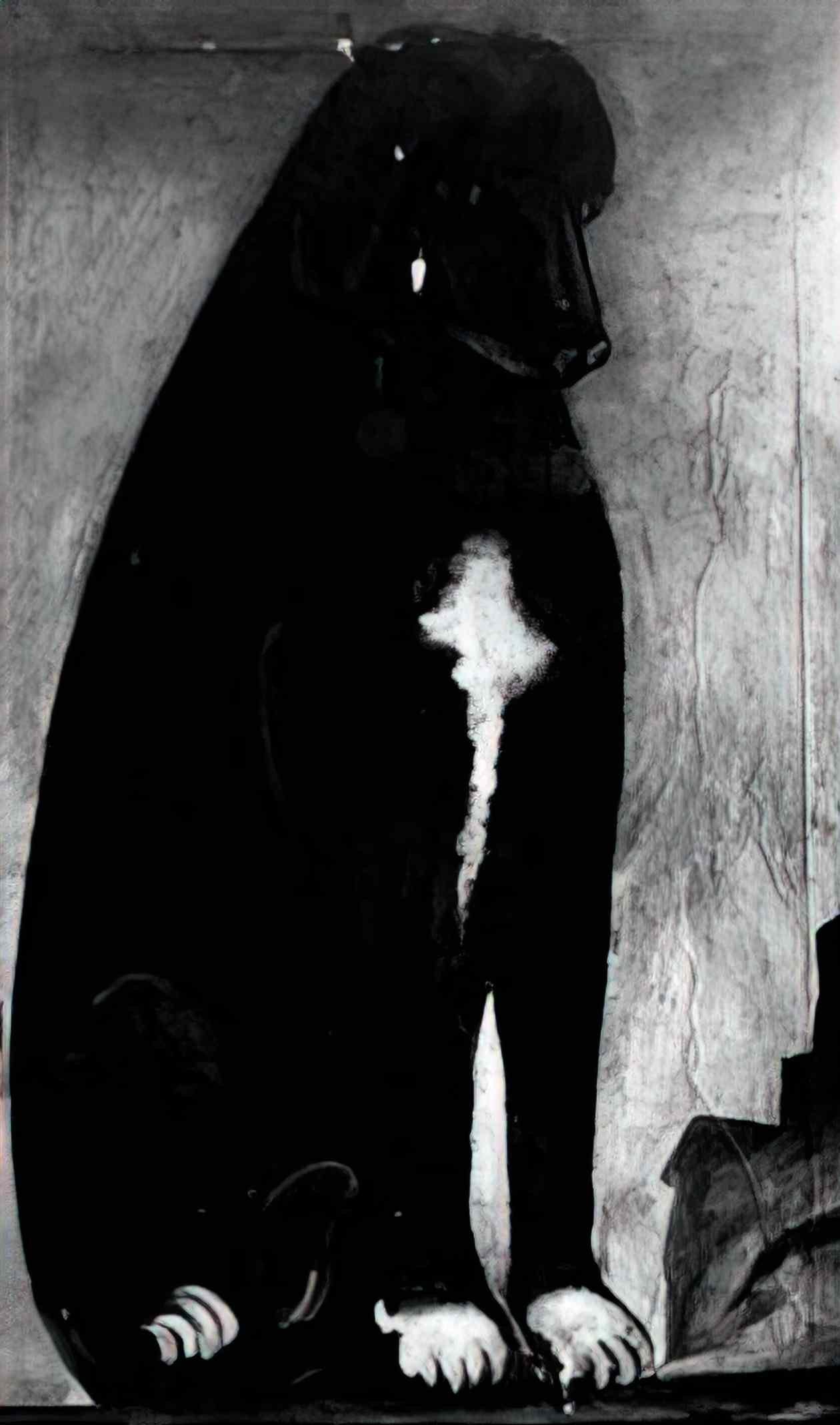 Niko Pirosmani dog Art A4 Photo Print