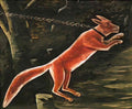 Niko Pirosmani fox on chain Art A4 Photo Print