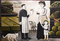 Niko Pirosmani fruit stall 1(1) Art A4 Photo Print