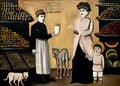 Niko Pirosmani fruit stall(1) Art A4 Photo Print