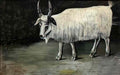 Niko Pirosmani goat 1 Art A4 Photo Print