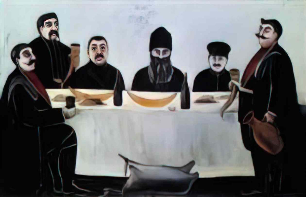 Niko Pirosmani rant 1907(1) Art A4 Photo Print