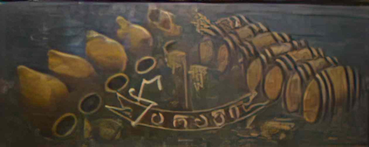 Niko Pirosmani signboard tsarapi Art A4 Photo Print